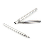 2 PCS Outdoor Camping Fire Tool Stainless Steel Blower Picnic Barbeque Barbecue Tool Retractable Blow Torch, 5 Sections (2PCS), 6 Sections (2PCS), 8 Sections (2PCS)