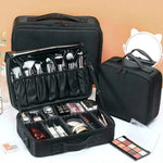 Makeup Bag Embroidery Manicure Portable Clapboard Toolbox, Large
