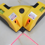 直角90度レーザーレベル クロスラインタイルレベリング レーザービーム測定工具, 90度レーザー工具