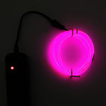 柔軟なLEDライト ELワイヤーストリングストリップロープ グローデコ ネオンランプ USBコントローラー付き 3M 省エネマスクグラス発光ライン F277、TBD0156472001A、TBD0156472001B、TBD0156472001C、TBD0156472001D、TBD0156472001E、TBD0156472001F、TBD0156472001G、TBD0156472001...
