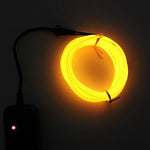 柔軟なLEDライト ELワイヤーストリングストリップロープ グローデコ ネオンランプ USBコントローラー付き 3M 省エネマスクグラス発光ライン F277、TBD0156472001A、TBD0156472001B、TBD0156472001C、TBD0156472001D、TBD0156472001E、TBD0156472001F、TBD0156472001G、TBD0156472001...