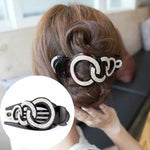ラインストーンヘアクリップ ヘアクラブ クランプアクセサリー 大型スタイリングツール 女性用ヘアピン