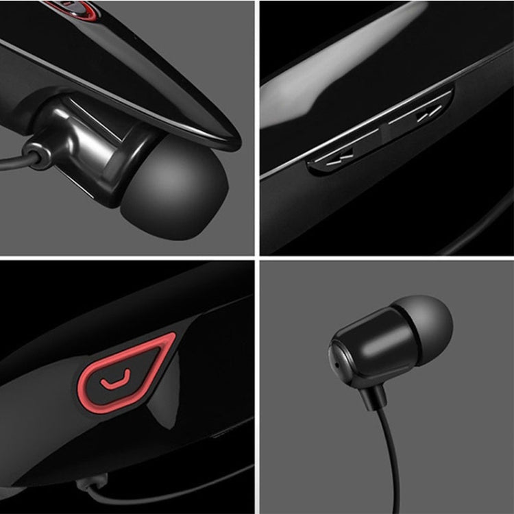 大容量バッテリー ハンズフリー スポーツ ワイヤレス Bluetooth ステレオイヤホン マイク付き
