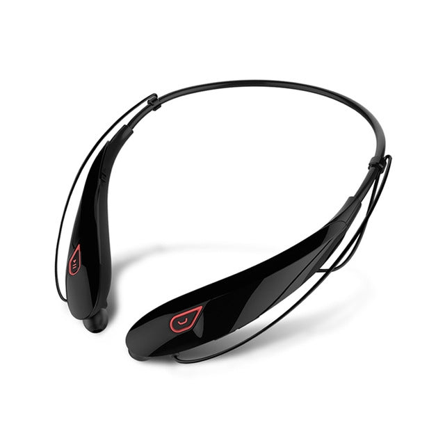 大容量バッテリー ハンズフリー スポーツ ワイヤレス Bluetooth ステレオイヤホン マイク付き