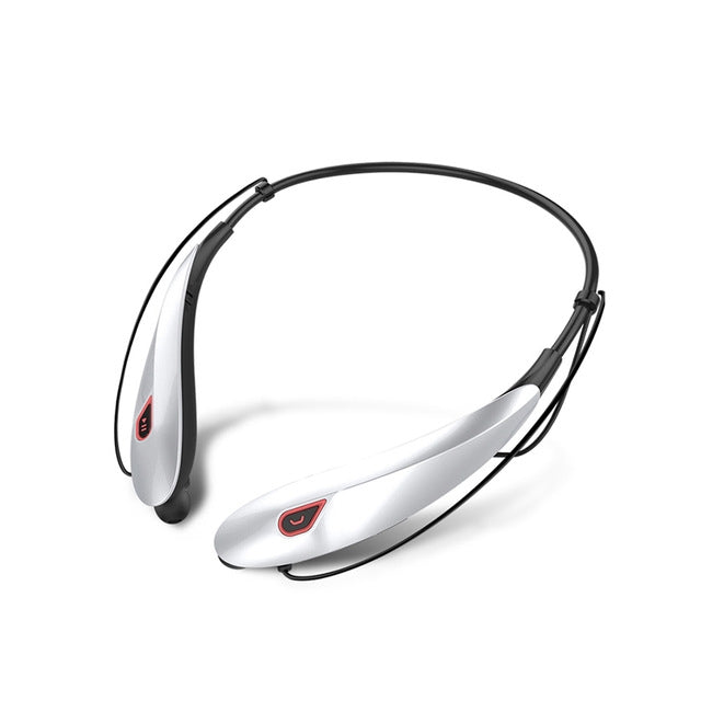 大容量バッテリー ハンズフリー スポーツ ワイヤレス Bluetooth ステレオイヤホン マイク付き
