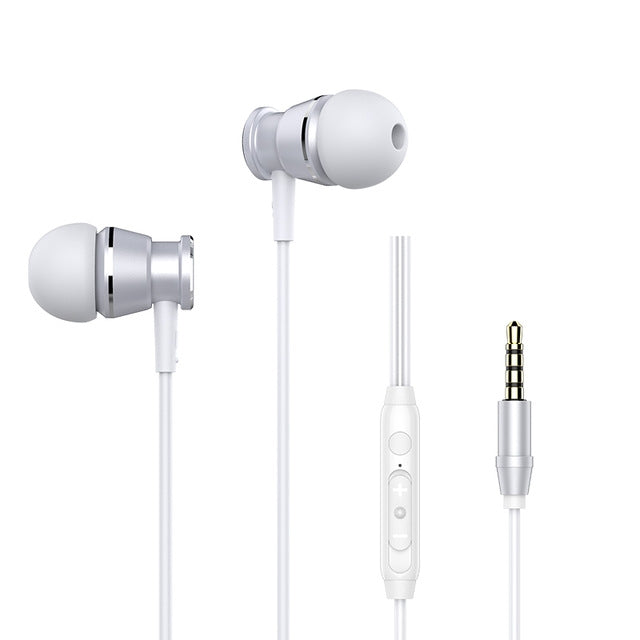 Langsdom M305 ベースイヤホン 3.5mm インイヤー メタルイヤホン HDマイク付き シャオミ iPhone サムスン対応