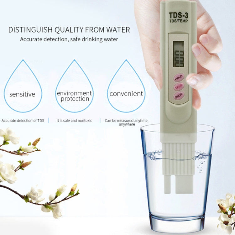 デジタル TDS メーター テスター フィルター水質純度テスター 飲料水ミネラル測定ツール