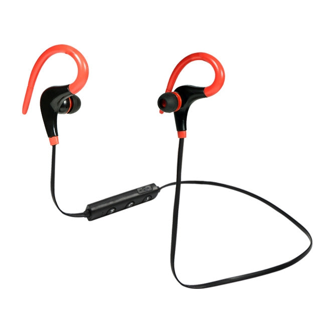 AiWei BT-01 ワイヤレス Bluetooth イヤホン マイク付き フック型 スポーツイヤホン