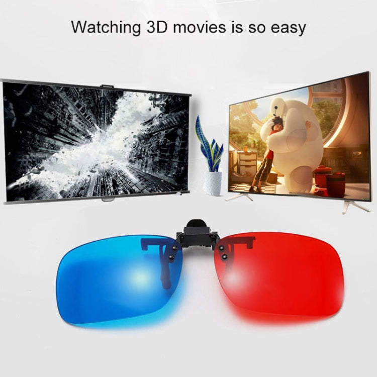 ステレオ3D 赤青メガネ 近視用 3D映画・パソコン・テレビ専用