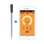 BBQキッチンワイヤレスBluetoothスマート食品オーブンサーモメーター、食品温度範囲：0-100度