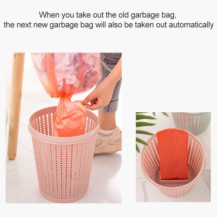 家庭用取り外し可能プラスチックゴミ箱 内蔵ゴミ袋ボックス