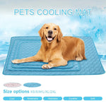 SFB104夏用冷却マットブランケットアイスペット犬猫用ベッドマット、50x40cm、63x50cm、70x56cm、102x70cm