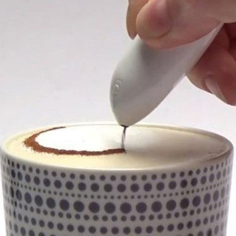 新型電動ラテアートペンコーヒーケーキペンスパイスケーキデコレーションペンコーヒーカービングペンベーキングペストリーツール