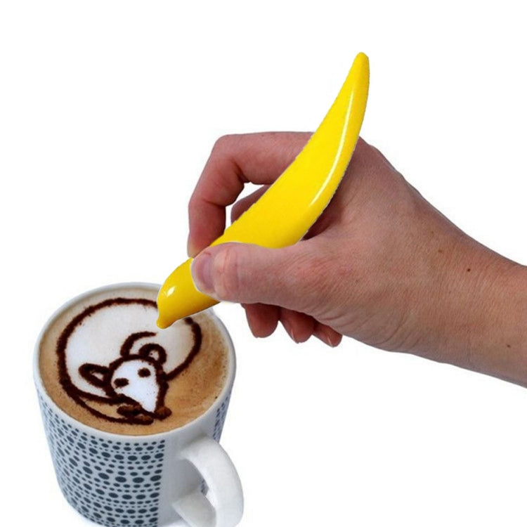 新型電動ラテアートペンコーヒーケーキペンスパイスケーキデコレーションペンコーヒーカービングペンベーキングペストリーツール