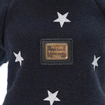 ペット秋冬用五芒星柄セーター ペット暖かい服, L, XXL, XL