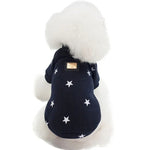 ペット秋冬用五芒星柄セーター ペット暖かい服, L, XXL, XL