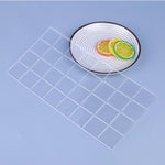 2 Sets DIY Cake Mold Wexture Fondant Printing Mold, Plaid pattern, Roll rattan