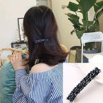 ファッション ガールズ ヘッドウェア クリスタル ラインストーン エラスティックヘアクリップ ヘアアクセサリー