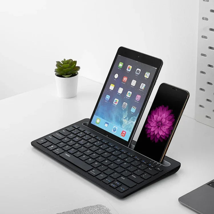 Rapoo XK100 78キー ワイヤレスBluetoothオフィスビジネスキーボード