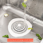 Silicone Kitchen Sink Strainer  Bathroom Hair Catcher, Hair Catcher