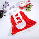 クリスマス犬服 小型犬用サンタ犬衣装 冬用ペットコート, L, M, S, XS, XXS