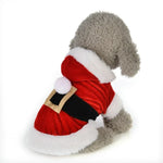 クリスマス犬服 小型犬用サンタ犬衣装 冬用ペットコート, L, M, S, XS, XXS