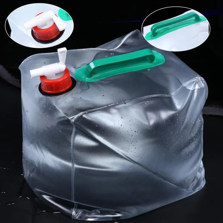 20L アウトドア折りたたみPVC飲料バッグ キャンプ用品、20L