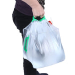 20L Outdoor Foldable PVC Drinking Bag Camping Equipment, 20L