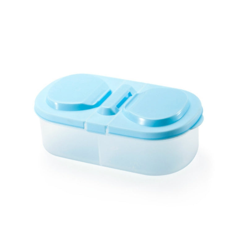 ランチボックス 食品容器 プラスチック製 携帯用 キャンプ ピクニック 折りたたみ式フルーツ容器 冷蔵庫・電子レンジ対応保存ボックス