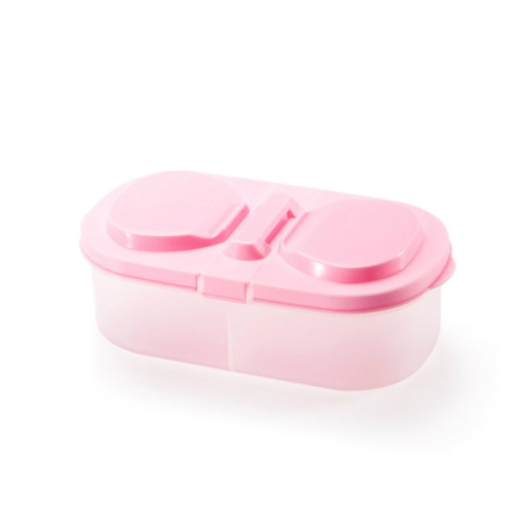 ランチボックス 食品容器 プラスチック製 携帯用 キャンプ ピクニック 折りたたみ式フルーツ容器 冷蔵庫・電子レンジ対応保存ボックス