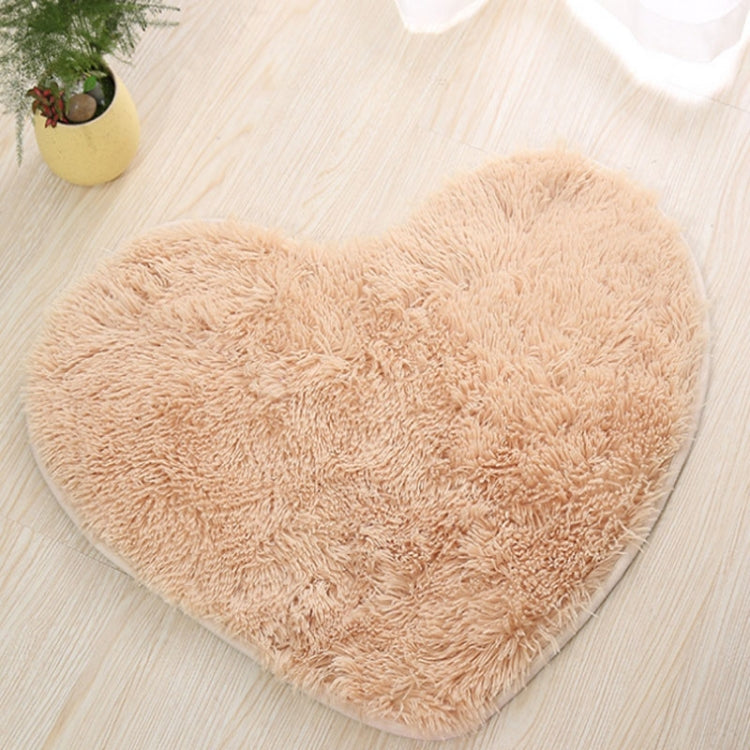 ハート形滑り止めバスマット キッチンカーペット 家庭用装飾 30*40CM、40*50CM、50*60CM、60*70CM