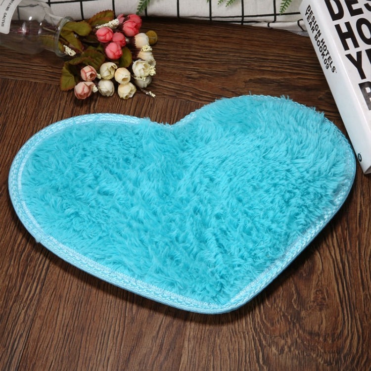 ハート形滑り止めバスマット キッチンカーペット 家庭用装飾 30*40CM、40*50CM、50*60CM、60*70CM