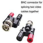 5個セット BNCオスプラグから2つのバナナジャックメスコネクター RFアダプター、BNCオスから2つのバナナメス