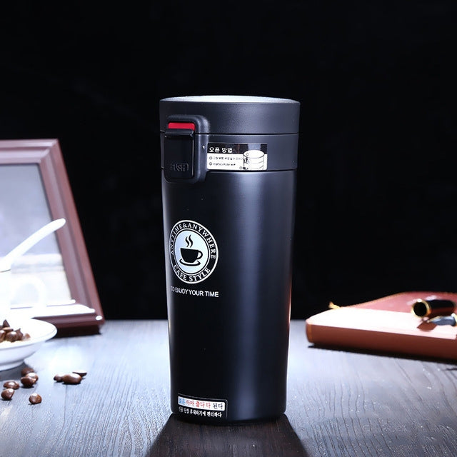 ステンレス製サーモスカップ 保温タンブラー 380ml
