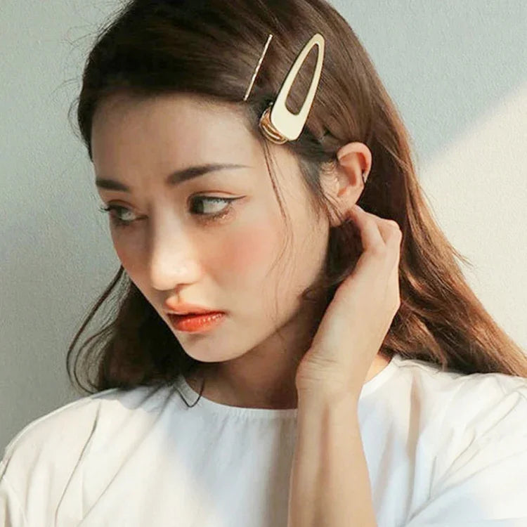 ファッションジュエリー ヘアピン クリップ メッキ 女性用 パールヘアクリップ ブライダルヘッドドレス
