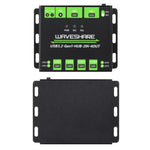 Waveshare 23929 USBハブ、4ポート USB 3.2 拡張、切替可能なデュアルホスト、マルチプロテクション、23929