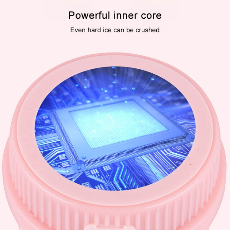 ポータブル USB充電式 ミニ家庭用電動フルーツジューサー、250ml