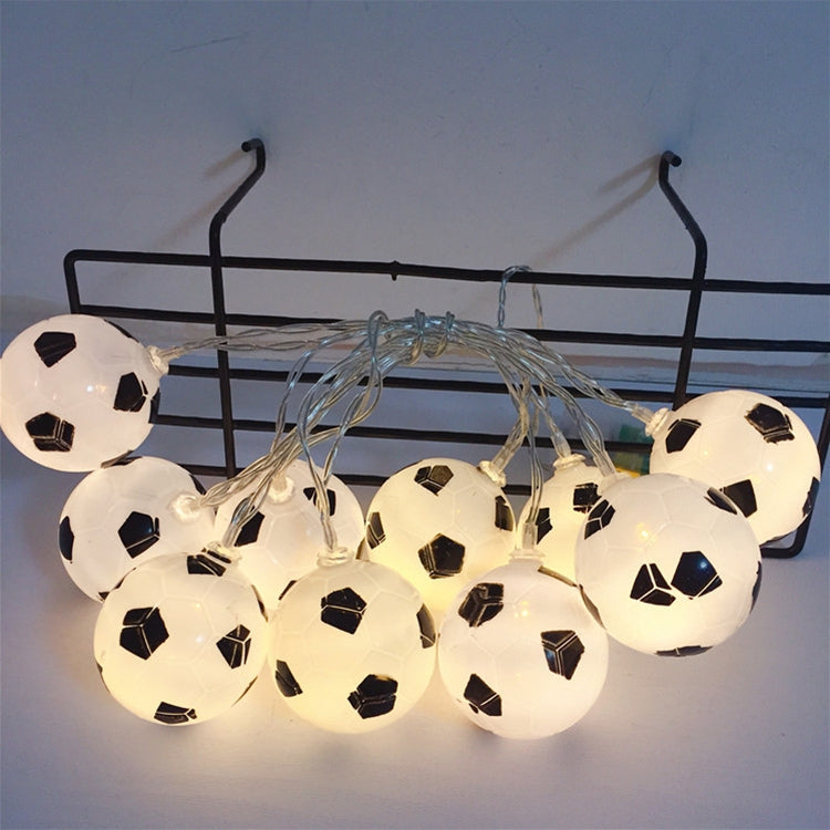 サッカーボールランタンストリング KTV クリエイティブ LED 装飾ライト, 1m 10個LED, 2m 20個LED, 3m 20個LED