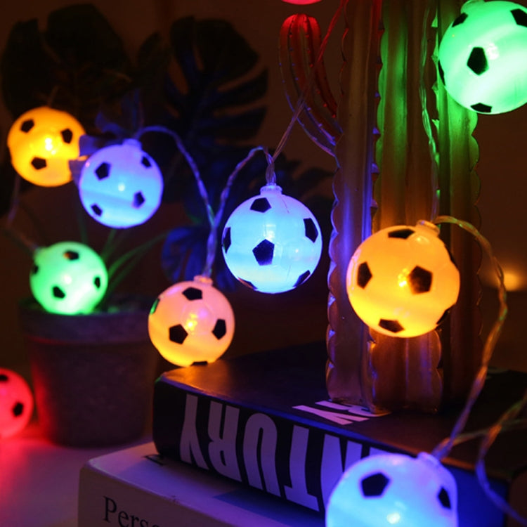 サッカーボールランタンストリング KTV クリエイティブ LED 装飾ライト, 1m 10個LED, 2m 20個LED, 3m 20個LED