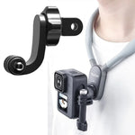 GoPro HERO11 Black / HERO9 Black / DJI Osmo Action 3用スポーツカメラアクセサリー、センターバーティカルベンドアーム、アークエクステンションロッド、センターユニバーサルベンドアーム、1/4トランスファーヘッド