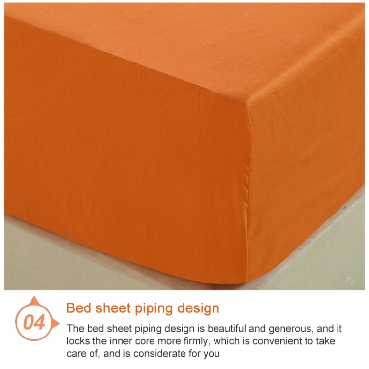 Plain Mattress Protector Bed Mat Mattress Cover Fitted Sheet, 180X200cm, 150X200cm
