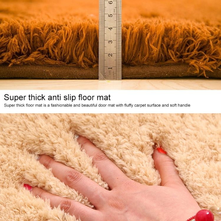 フェイクファーラグ滑り止めソリッドバスカーペット子供部屋ドアマット楕円形寝室リビングルームラグ、80×200cm、120×200cm、140×200cm、160×230cm