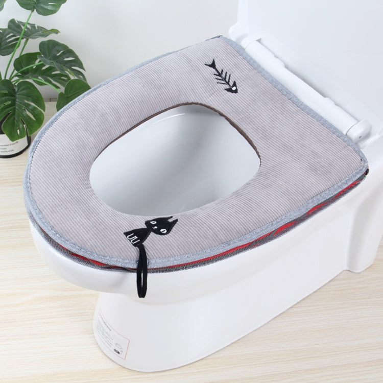 洗える浴室トイレシートカバー 暖かい柔らかいクッションパッド 便座カバー 家庭用品