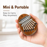 8音サムピアノ ミニカリンバ楽器