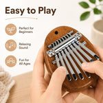 8音サムピアノ ミニカリンバ楽器