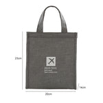 ポータブルランチピクニック用 保温収納バッグ、S 20x23x14cm