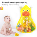 ベビーシャワーおもちゃ収納オーガナイザー 子供用おもちゃ収納メッシュセット バスルーム用、ウサギ、カエル、アヒル、クマ