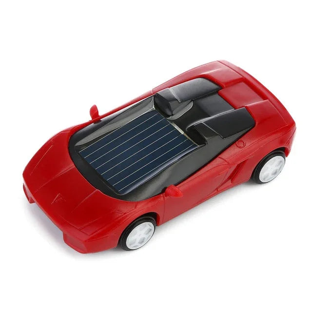 3個セット ソーラーおもちゃカー 電動ミニカーレーサーおもちゃ 子供用