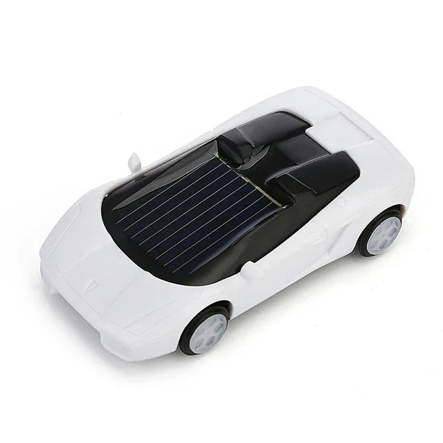 3個セット ソーラーおもちゃカー 電動ミニカーレーサーおもちゃ 子供用