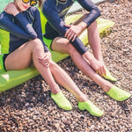 Yoogan ペア ユニセックス アウトドア滑り止めビーチソックス 水泳 ダイビング シュノーケリング用、2XS（28-29）、XS（30-32）、S（33-34）、M（35-36）、L（37-38）、XL（39-41）、3XS（26-27）、XXL（42-44）